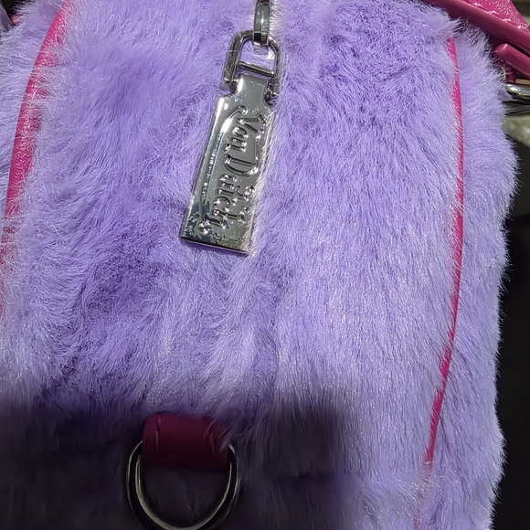 Von Dutch Pink and Purple Women's Bag - Picture 5 of 6
